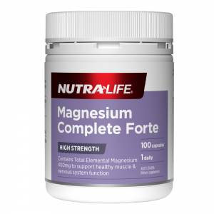 Nutra-Life Magnesium Forte Daily Capsules 100