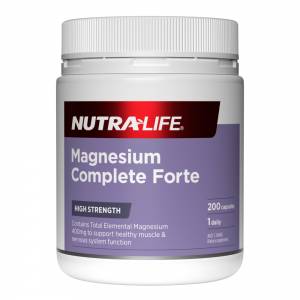 Nutra-Life Magnesium Forte Daily Capsules 200