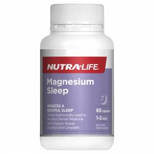 Nutra-Life Magnesium Sleep Capsules 60