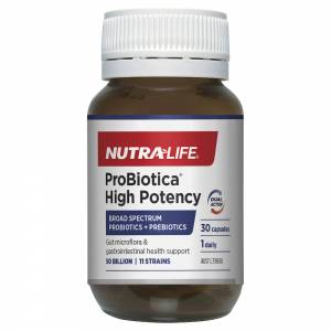 Nutralife Probiotica High Potency 50 Billion 30 Ca...