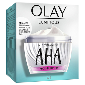 Olay Luminous Niacinamide AHA Moisturiser Cream 50...