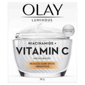 Olay Luminous Niacinamide + Vitamin C Moisturiser 50g