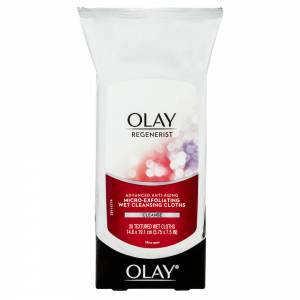 OLAY Regenerist Micro Exfoliating Wet Cleansing Wipes 30 Pack