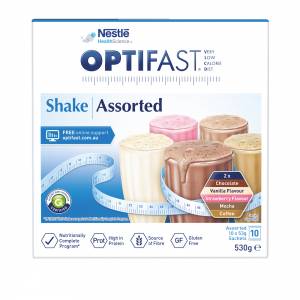 Optifast VLCD Shake Assorted Pack 10 x 53g