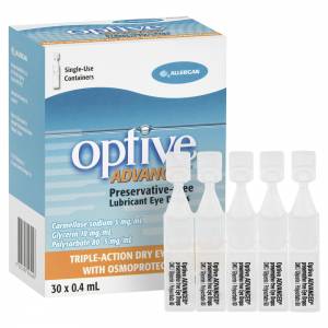 Optive Advanced Eye Drops 0.4ml x30