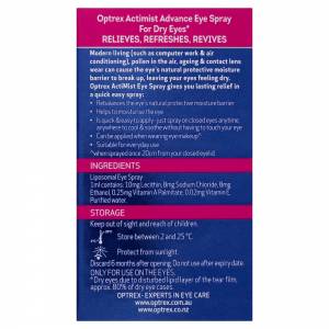 Optrex Actimist Advance For Dry Eyes 10ml