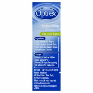 Optrex Eye Drops Refresh 10ml