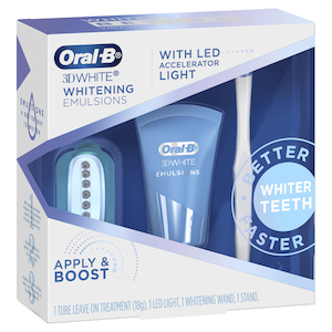 Oral B 3D Whitening Emulsions with LED Accelerator...