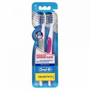 Oral B Pro Health Superior Clean Toothbrush 2 Pack
