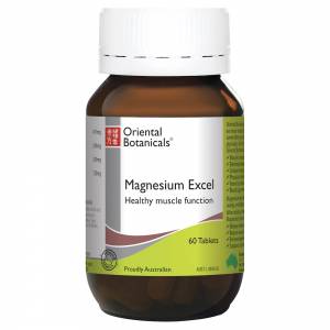 Oriental Botanicals Magnesium Excel 60 Tablets