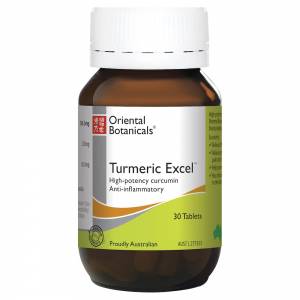 Oriental Botanicals Turmeric Excel 30 Tablets