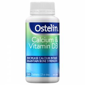 Ostelin Vit D & Calcium 130 Tablets