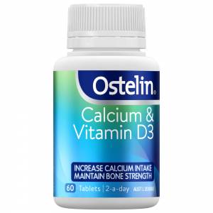 Ostelin Vit D & Calcium 60 Tablets