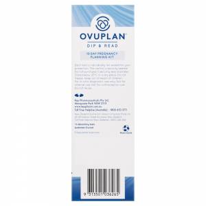 Ovuplan 10 Day Pregnancy Planning Kit 10 Tests