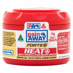 Pain Away Heat + Cream 70g