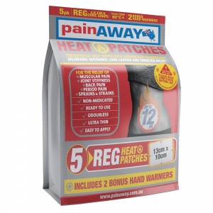 Painaway Heat Patches Regular 5 Pack