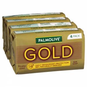 Palmolive Soap Gold 90g x 4 Pack