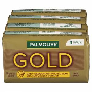 Palmolive Soap Gold 90g x 4 Pack
