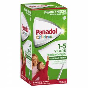 Panadol Children's 1-5 Years Strawberry 200ml