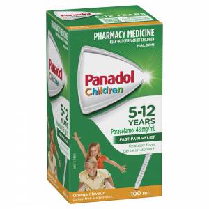 Panadol Children's 5-12 Years Orange 100ml