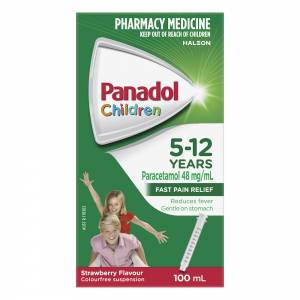 Panadol Children's 5-12 Years Strawberry 100ml