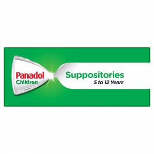 Panadol Suppository 250mg 5 -12 Years 10