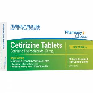 Pharmacy Choice Cetirizine Hayfever & Allergy ...