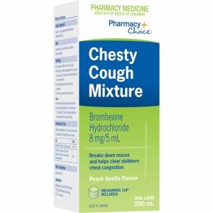 Pharmacy Choice Chesty Cough Mixture 200mL