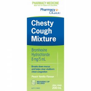 Pharmacy Choice Chesty Cough Mixture 200mL