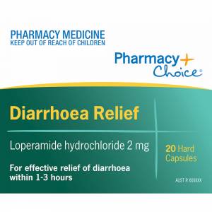 Pharmacy Choice Diarrhoea Relief 20 Capsules
