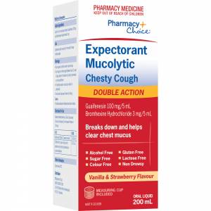 Pharmacy Choice Expectorant Mucolytic Chesty Cough...