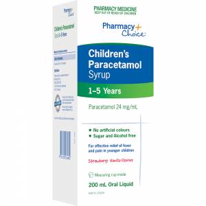Pharmacy Choice Paracetamol  Children's Syrup 1 - ...