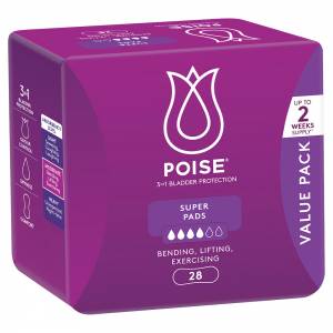 Poise Pads Super Value Pack 28