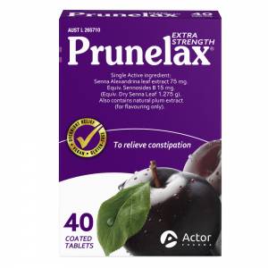 Prunelax Extra Strength Laxative Tablet 40