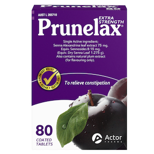Prunelax Extra Strength Laxative Tablet 80