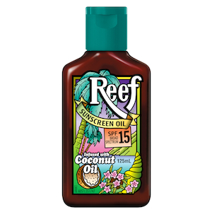 Reef Sun Tan Oil Coconut SPF15 125ml