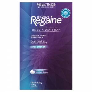 Regaine Foam Hair Loss Treatment  Women's 4 Months 120g