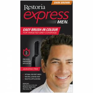 Restoria Express For Men Natural Dark Brown