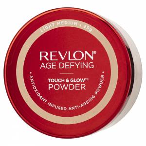 Revlon Age Defying Touch & Glow Powder Light Medium 25g