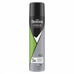 Rexona Antiperspirant Clinical Deodorant Men Active Fresh 180ml