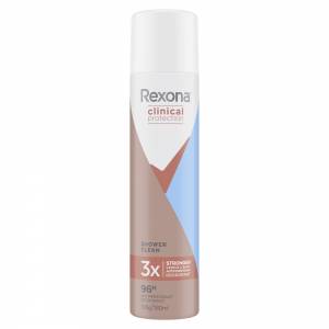 Rexona Antiperspirant Clinical Deodorant Women Shower Clean 180ml