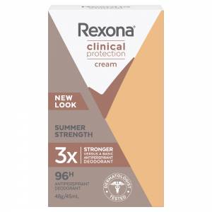 Rexona Women Antiperspirant Deodorant Clinical Summer Strength 45ml