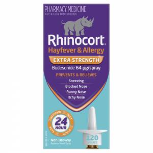 Rhinocort Aqueous Nose Spray 64mcg 120d