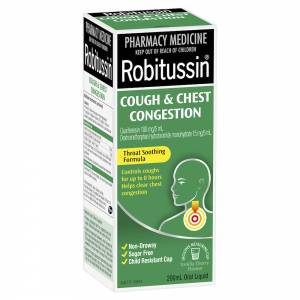 Robitussin Cough & Chest Congestion 200ml