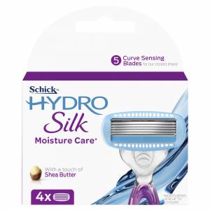 Schick Hydro Silk Refill Cartridges 4 Pack