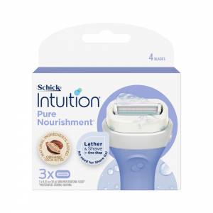 Schick Intuition Pure Nourishment Refill Cartridges 3 Pack