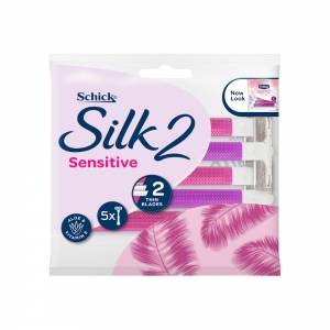 Schick Womens Exacta 2 Sensitive Disposable Razors 5