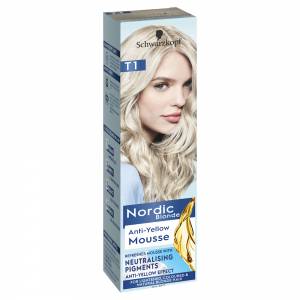 Schwarzkopf Nordic Blonde T1 Refresher Mousse Hair...