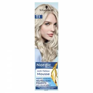 Schwarzkopf Nordic Blonde T1 Refresher Mousse Hair Colour