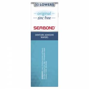 Sea Bond Denture Adhesive Lower Original 30